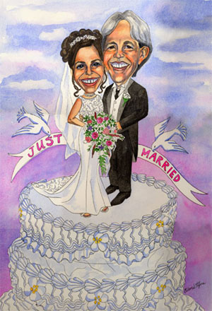 Caricature - Wedding or Anniversary Gift