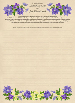Guest documents - Wedding Gift