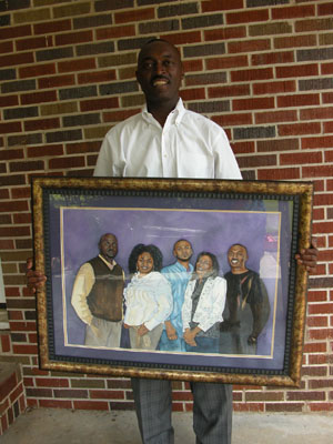 Watercolor Family Portrait
