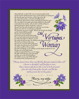 Virtuous Women - Custom Mother's Day Gift