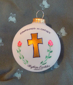 Confirmation Christmas ball - Gift 