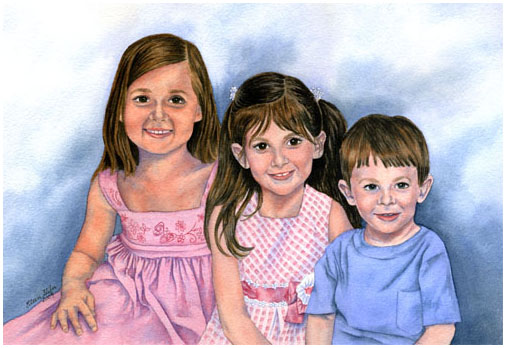 Portrait- Sibling's Day Gift