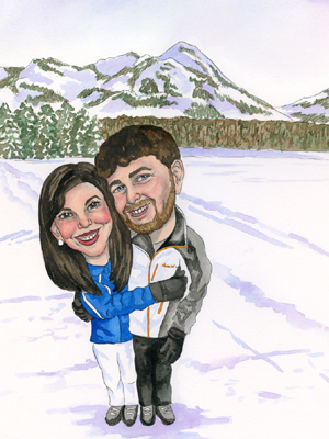 Caricature - Valentine's Day Gift